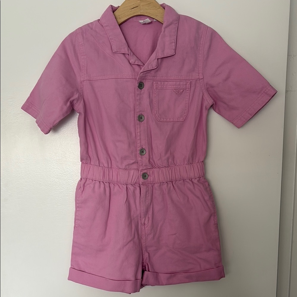 Pink Kids Romper